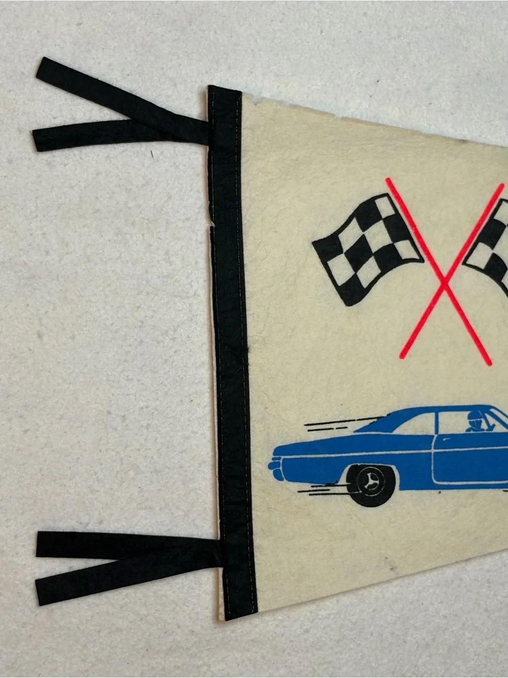 Vintage Alabama International Motor Speedway Racing Pennant 29.5” NASCAR